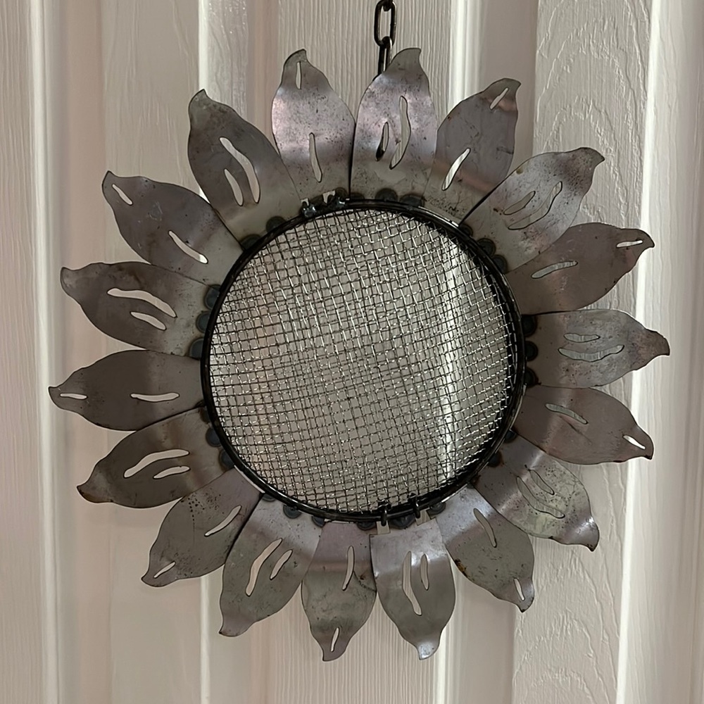 Sunflower Bird Suet Holder NWOT